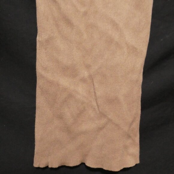 FOREVER 21 | medium | Light Brown Ribbed Long Sleeve Sweater Dress - Picture 15 of 16